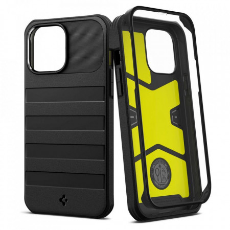 Husa 360 grade , SPIGEN GEO ARMOR pentru IPHONE 13 PRO BLACK - Img 8