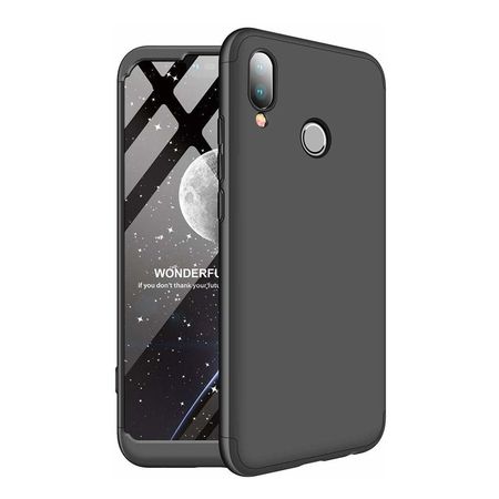 Husa 360° Matte Full Protection Gema Mixt pentru Huawei Nova 3 (fata + spate ) , negru