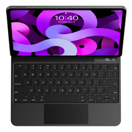 Husa Baseus Brilliance cu tastatura pentru iPad 10, 10,9&quot; (gri) - Img 2