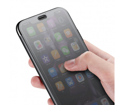 Husa Cu Ecran Tactil Baseus Touchable Pentru Apple IPhone X, Neagra, Blister - Img 3