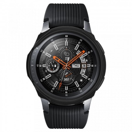 Husa protectoare Spigen pentru smartwatch Samsung Watch 42 mm , negru - Img 4
