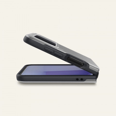 Husa Spigen Cyrill Color Brick pentru Samsung Galaxy Z Flip 4 - gri mat - Img 3