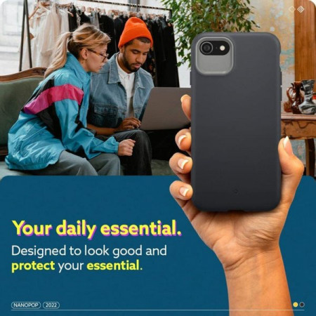 Husa telefon NANO POP pentru IPHONE 7/8 / SE 2020/2022 BLUEBERRY NAVY - Img 3