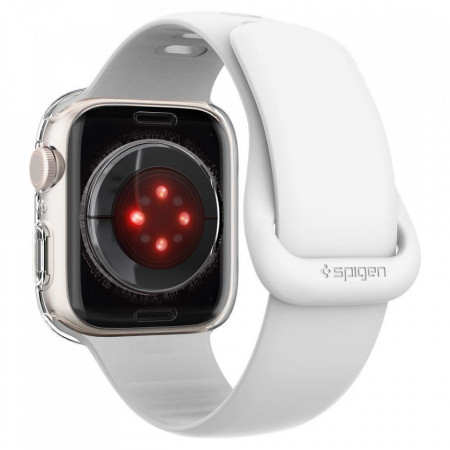 Husa transparenta SPIGEN LIQUID CRYSTAL pentru APPLE WATCH 4 / 5 / 6 / 7 / SE (40 / 41 MM) CRYSTAL CLEAR - Img 6