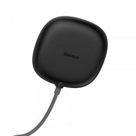 Incarcator wireless original Baseus Suction Cup Wireless , incarcare rapida , safe , QI charge , negru - Img 2