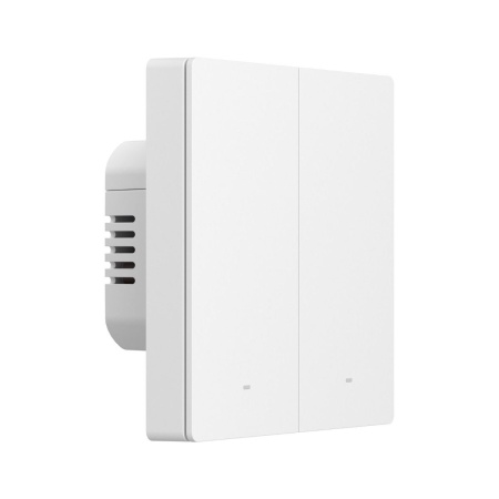 Întrerupător inteligent de perete SONOFF SwitchMan M5 Wi-Fi / Matter, cu 2 canale, versiune independentă, alb (M5-2C-86W) - Img 3
