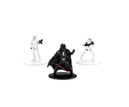 JADA STAR WARS SET 3 NANO FIGURINE METALICE 4CM - Img 2
