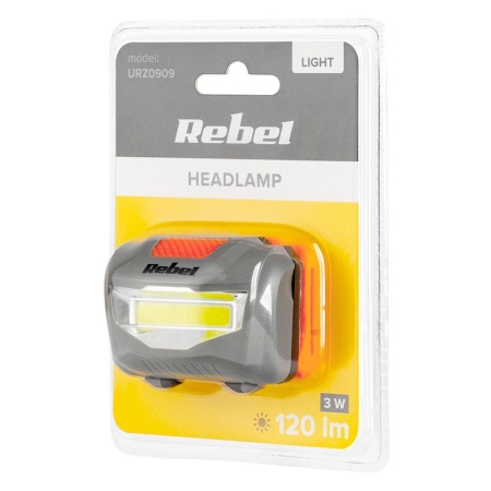 LANTERNA FRONTALA LED 3W COB 120LM REBEL - Img 4