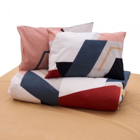 Lenjerie kingsize, bumbac,132 TC, Ringo - Img 4