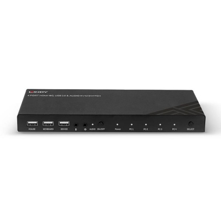 Lindy KVM Switch 4 HDMI 4K60 USB &amp; Audio - Img 7