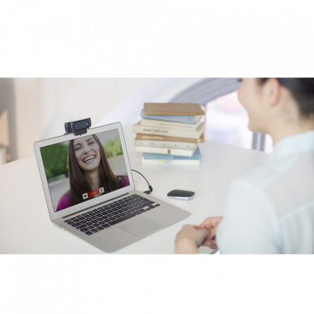 LOGITECH Camera Web C920E, 1080p, Full HD, 30 fps, Senzor Imagine CMOS, Microfon, Negru - Img 4