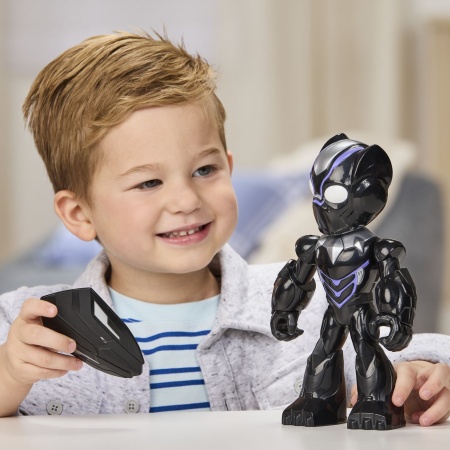 MARVEL IRON MAN SI PRIETENII SAI UIMITORI FIGURINA BLACK PANTHER 22CM - Img 3