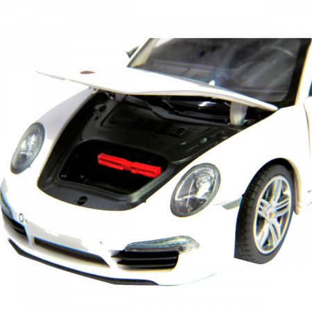 MASINUTA METALICA PORSCHE 911 ALB SCARA 1 LA 24 - Img 3