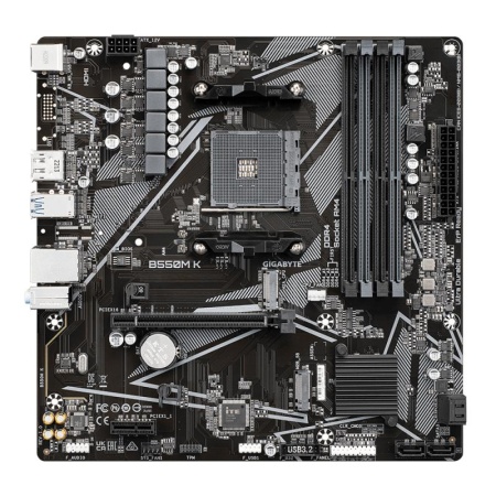 MB Gigabyte B550M K AM4 DDR4 - Img 7