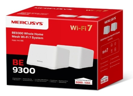 MERCUSYS HALO H47BE WHOLE MESH WIFI7 2PK - Img 9