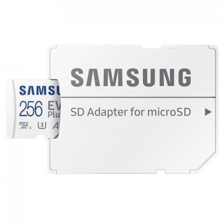 MICROSDXC EVO PLUS 256GB CL10 UHS1 W/AD