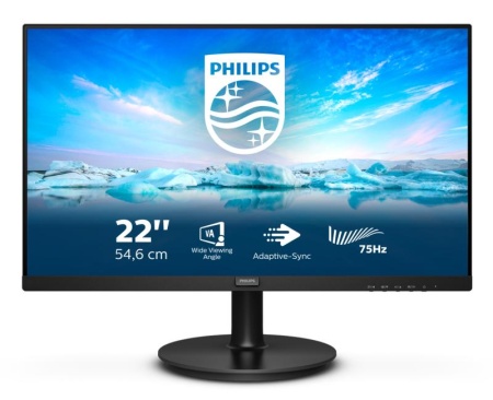 Monitor LED Philips 222V8LA, 21.5inch, 1920x1080, 4ms, Black - Img 5