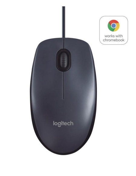 Mouse Logitech B100 USB, negru - Img 4