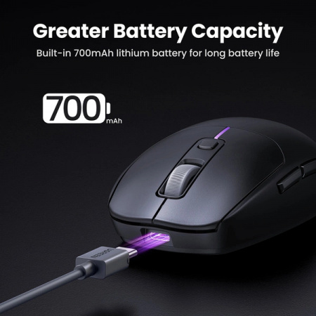Mouse Ugreen MU103 Bluetooth 5.0 / receptor USB 2.4GHz - negru - Img 3