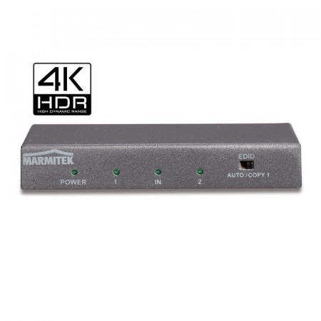 Multiplicator Splitter HDMI Marmitek 612 UHD 2.0 cu 4K60 (4:4:4), suport UHD – 1in/2out