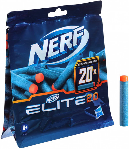 NERF ELITE MUNITIE 2.0 REFILL 20 PIESE - Img 2