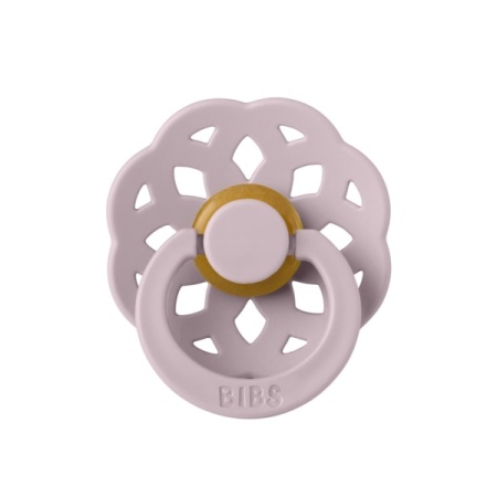 Pachet 2 suzete BIBS Boheme, Blossom - Dusky Lilac, 0-6 luni - Img 3