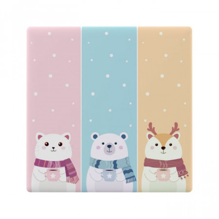 Panou frontal cu design Sonoff Cartoon pentru comutatorul de perete TX Ultimate T5 3C