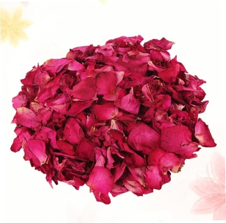 Petale Deshidratate de Trandafir Roșu 100g, Petrale Naturale pentru Băi Relaxante, Aromaterapie și Proiecte DIY - Img 5