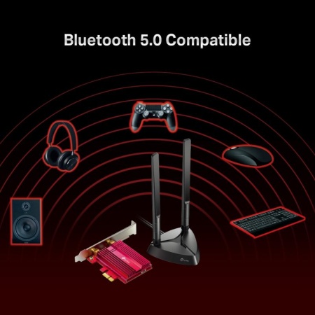 Placa de retea wireless TP-Link Archer TX3000E, WiFi 6, Dual-Band, antena externa - Img 9