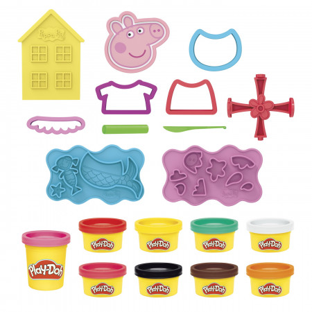 PLAY-DOH SET PEPPA PIG PLASTILINA CU ACCESORII - Img 2