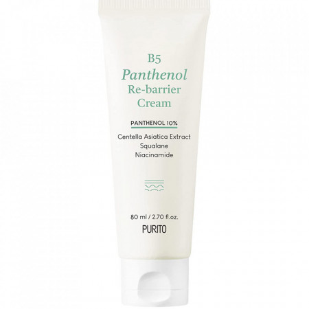 PURITO B5 Panthenol Re-barrier Crema de fata hidratanta 80 ml