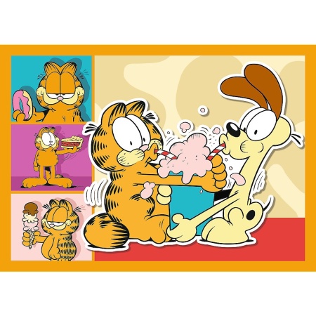 PUZZLE 4IN1 LUI GARFIELD II PLACE LASAGNA - Img 3