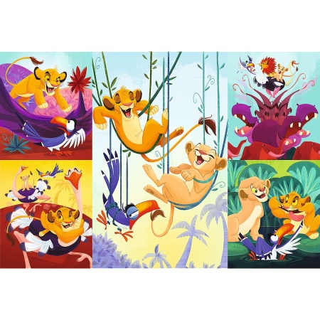 PUZZLE TREFL 100 DISNEY CURAJOSUL REGE LION - Img 2
