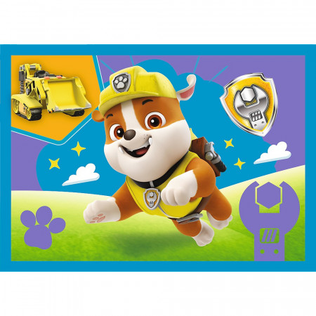 PUZZLE TREFL 4IN1 PATRULA CATELUSILOR ECHIPA - Img 2