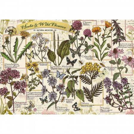 PUZZLE TREFL 500 PLANTE SI FLORI SALBATICE - Img 2
