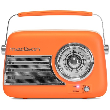 RADIO FM PORTABIL NOSTALGIA 30W CU FUNCTIE OR-MAT - Img 4