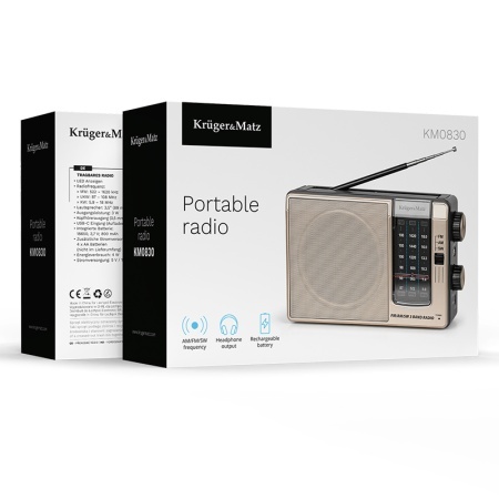 RADIO PORTABIL ANALOG KRUGER&amp;MATZ - Img 6