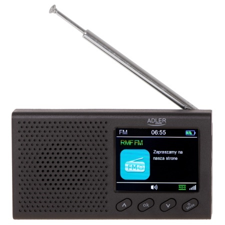 RADIO PORTABIL CU CEAS AD 1198 ADLER - Img 8