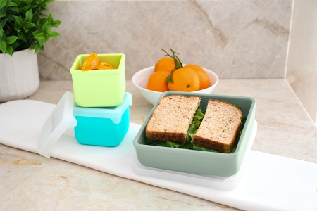 RECIPIENT SILICON PENTRU SANDWICH, MELII LUXE, SAGE - Img 2