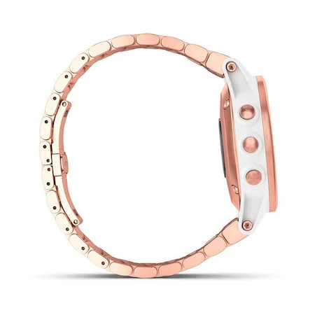 RESIGILAT - Ceas smartwatch Garmin Fenix 5S Plus, Saphire Rose Gold - Img 5