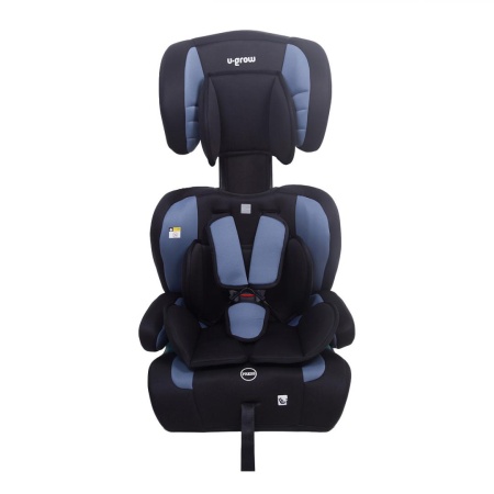 Scaun auto,76-150 cm, gri/blue - Img 3
