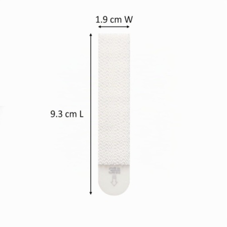 Set 10 Perechi Benzi Adezive pentru Tablouri Grele Command 3M XL (20 Benzi), Fixare Fără Găurire Până la 9 kg, Îndepărtare Fără Urme, Albe - Img 3