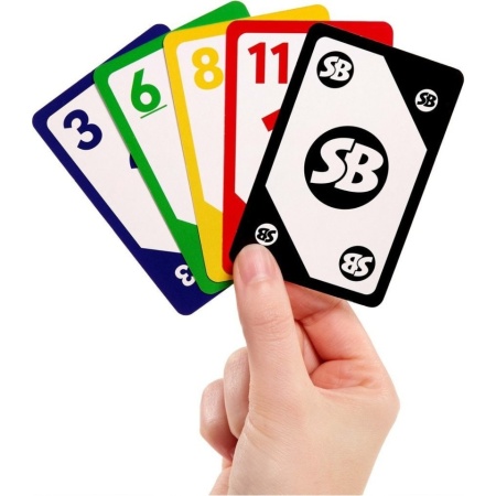Set de Joc de Cărți Skip-Bo Mattel, Joc de Strategie și Secvențe Numerică pentru Familie și Prieteni, 2-6 Jucători, Vârsta 7+ Ani - Img 3