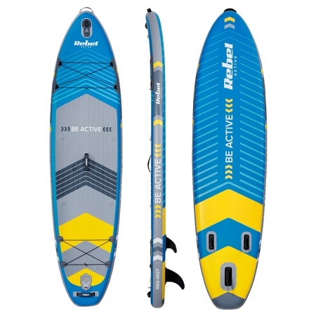 SET PLACA GONFLABILA STAND UP PADDLE SCAUN 335X84X15 CM - Img 7