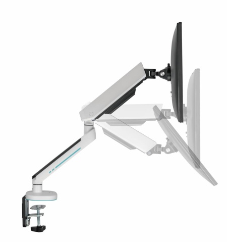 SINGLE MONITOR ARM SERIOUX MM54-C012WH - Img 2