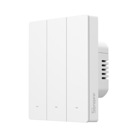 SONOFF SwitchMan M5 Zigbee smart wall switch, 3-gang, modular version, white (ZBM5-3C-80W) - Img 2