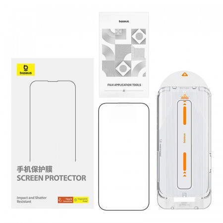 Sticla securizata Baseus Crystalline Anti-Glare iPhone 12 ProMax - Img 3