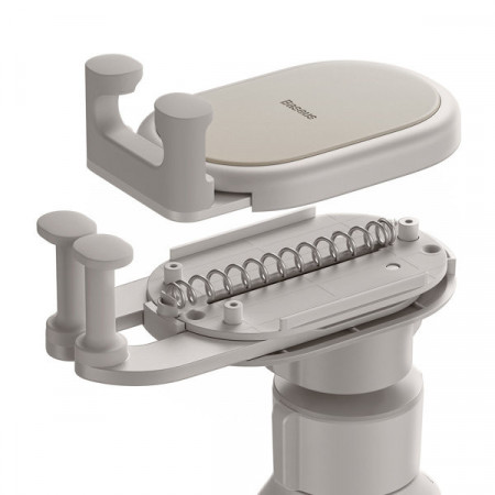 Suport auto cu prindere in fanta aerisire Baseus Stable Series gri (SUWX020002) - Img 4