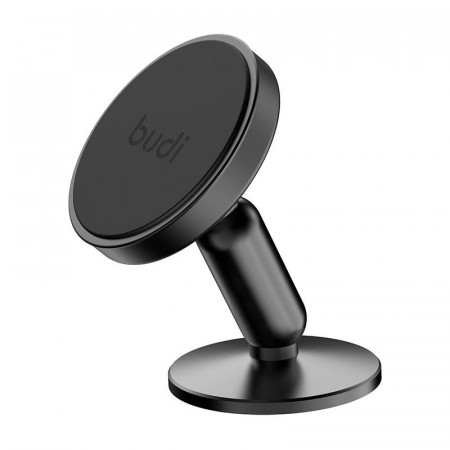 Suport magnetic Budi pentru mașină pentru bord (negru)