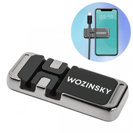 Suport magnetic pentru telefon Wozinsky cu organizator de cabluri (WMCDO-B1)